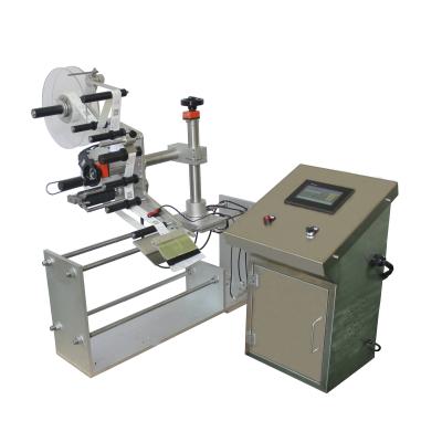 China Automatic Online Flat Food Labeling Machine Carton Box Machine / Sticker Label Applicator Dispensers for sale