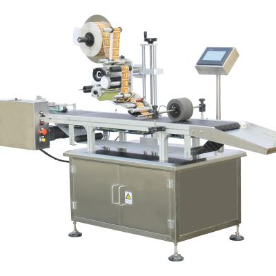 China Automatic Food Paging Separate Labeling Machine For Flat Paper Box for sale