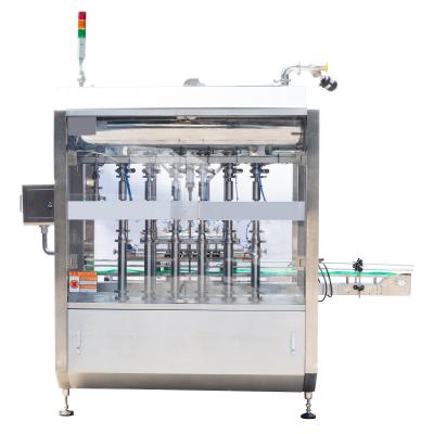 China Food/chemical bottle filling machine with conveyor/small bottle filling machine for sale