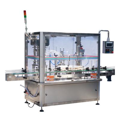 China Food / Chemical Bottle Filling Machine With Conveyor / Automatic Filling Machine Mini Liquid Bottled for sale