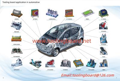 China Low medium high density PU Tooling Board for checking fixtures ang jigs for sale