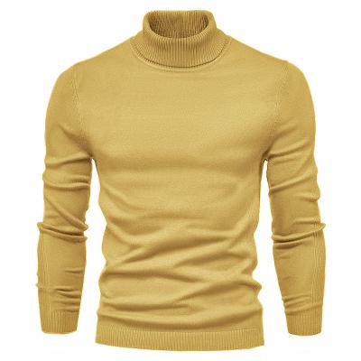 China 2022 New Anti-wrinkle Turtle Neck Long Sleeve Knit Jumper Sweater Sweater Top Men for sale