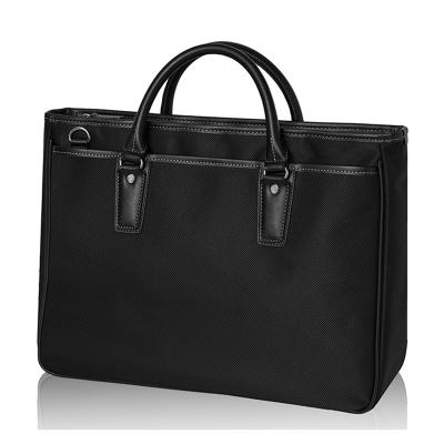 China Laptop Polyester Business Shoulder Bag OEM Hot Sale Male Custom Leather Briefcase for sale