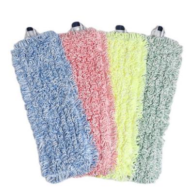 China Viable Promotional Good Quality Blue Hot Flat Mop Floor Sale Main Replacement Cleane Microfiber for sale