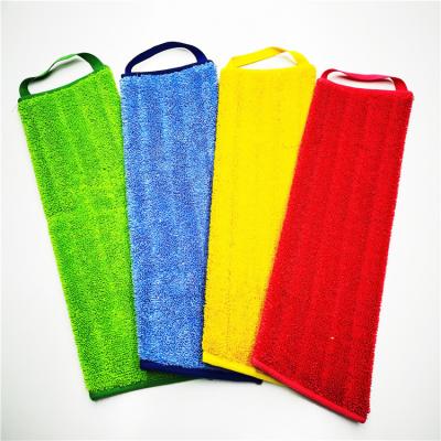 China / Factory Manufacture Various Bright Colors Microfiber Floor Mop Detachable Head for sale