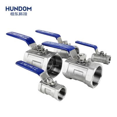 China General Factory Selling Stainless Steel 304 Female Threaded 316 One Piece Ball Valve for sale