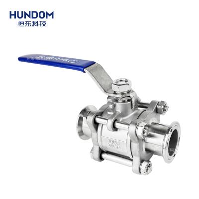 China Straight General Sanitary Manual Stainless Steel Quick Connect Threaded Female Threaded Ball Valve Medical Ball Valve for sale