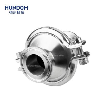 China General Stainless Steel Flange 304 316 Sanitary Spring Tri Non Return Valve Stainless Steel Check Valve for sale