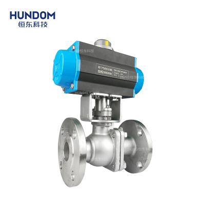 China Factory Supplier Stainless Steel Ball Valve Air Pneumatic Actuator General Pneumatic Ball Valve for sale