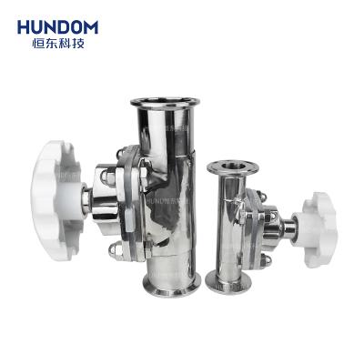 China General 316 Stainless Steel Quick Install Tri Type Clamp Diaphragm Valve Quick Open Two Way Manual for sale