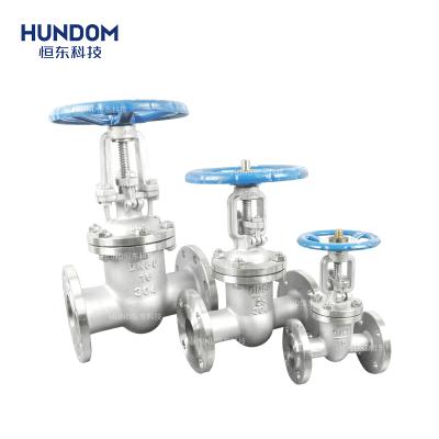 China General Flange Stainless Steel Gate Valve Pressure Valve Gate Brake Shutter for sale