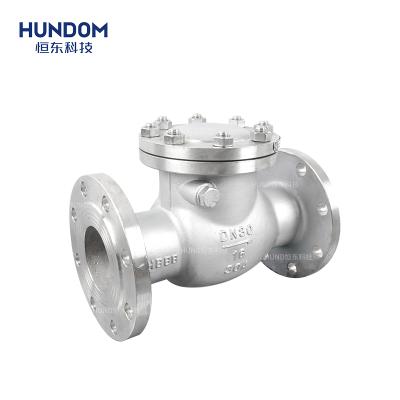 China Wholesale Custom Model Swing Valve General Manufacturer H44W Flange Stainless Steel Check Valve for sale