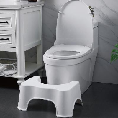 China (Other)Adjustable Toilet Foot Stool Plastic Thicken Non Slip Home Bathroom Toilet Step Stool for sale