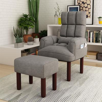 China Comfortable Home Computer Gaming Chair Sofa Chair Reclining Back Office Lazy Chair for sale