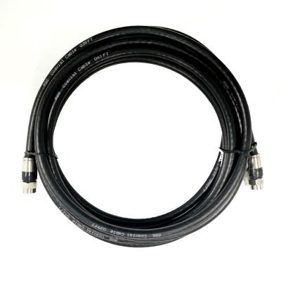 中国 通信用75オーム同軸電源ケーブルRG6 18AWG CCS/BCコンダクターブラックPVCジャケット 販売のため