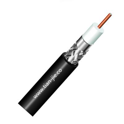 China RG59 20AWG CCS/BC Aislamiento de FPE del cable de transmisión coaxial protegido dual los 305m o el 1000ft en venta