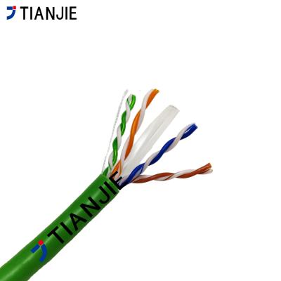 Chine Câble flexible 1000ft 305m CMP 23AWG4P Cat6a Utp FTP à vendre