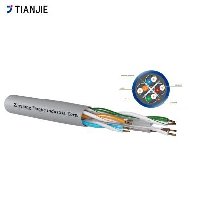 Chine Câble nominal OEM 500MHz CMP 305m Cat6 Plenum 1000ft Cuivre massif à vendre