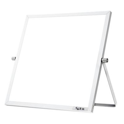 China Desk Top Dry Erase Whiteboard With Stand Frosted Aluminium Alloy for sale