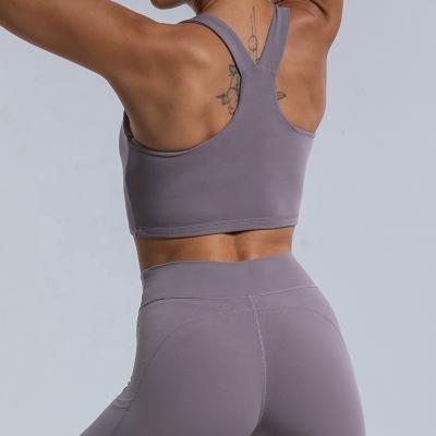 China Anti-Static Tights Women Yoga Use High Waisted Bra Sports Fitness Running Leggings Workout Leggings for sale