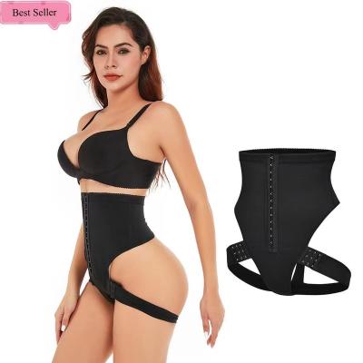 China New Listing 2021 Customs Body Shaper Breathable Tummy Control Shapewear Hip Butt Enhancer High Waist Butt Enhancer With 2 Side Straps Butt Lifter for sale