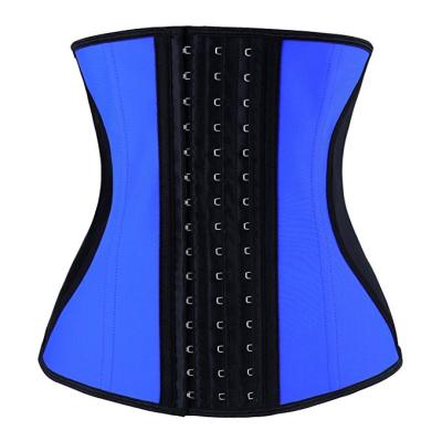 China Low Price Antibacterial Spandex Underbust Body Shaper 3 Hooks Waist Trainers Belt Slimming Corset for sale