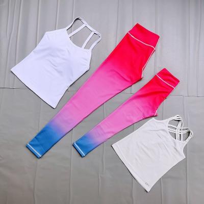 China Breathable Autumn And Winter New Mother And Daughter Printed Striped Pants Fitness Running Sports Circle Striped Leggings for sale