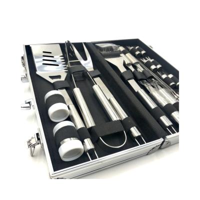 China Easily Cleaned Factory Directly Sell Aluminum Stainless Steel Tool Kit Multifunction Kit Kitchen BBQ Tools for sale