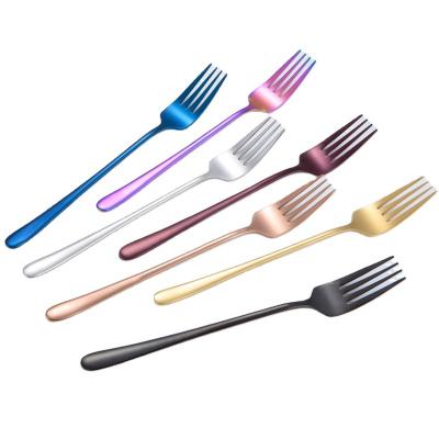 China Sustainable Wholesale Food Grade Stainless Steel 304 (18/10) Dinner Fork Set for sale