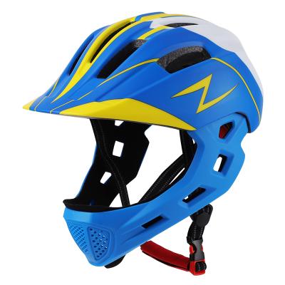 China HSM Multifunctional Outdoor Sports Cycling Staking Climbing Bike Helmet For Children LED Light Two Wheel Cycle Helmet For Kids Kids Helmet Full Face for sale