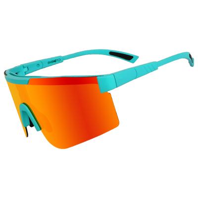 China 2022 New Custom Lightweight Frame TR90 Polarized Thick Sun Glasses For Men Women Sports Climbing Game Golf Cycling Ski Sunglasses for sale