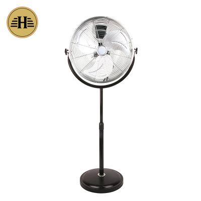 China Adjustable Height Standing 16 Inch Height Adjustable Home Appliance Pedestal Floor Fan for sale