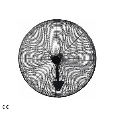 China Big Hot Sale 110V Hotel 750MM High Power Metal Blades Industrial Wall Mounted Fan for sale