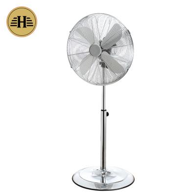 China New Design 16 Inch Metal 3 Speed ​​Fan With Oscillating Motion And Adjustable Height for sale