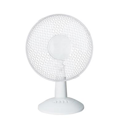 China 3 Speed ​​Household Plastic Electric Stand Fan With Round Base for sale