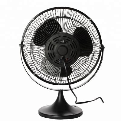 China New Design Durable Metal Black 25W Rise Fans for sale