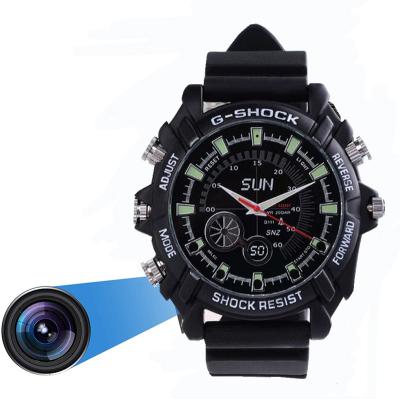 China Waterproof Video Disk 16GB/32GB Memory Smart HD DV 1080P Spy Watch IR CCTV Camera for sale