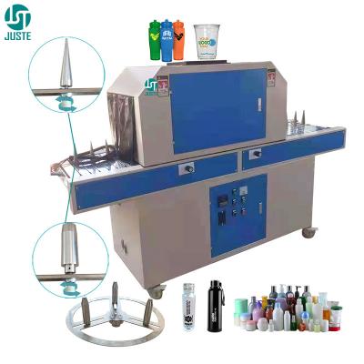 China Druck Tinte Trocknung UV Trockner Tunnel 2 KW 7.5KW 600mm Gürtelförderer PVC-Film Accufab kleine Flasche UV-Härte-Maschine zu verkaufen