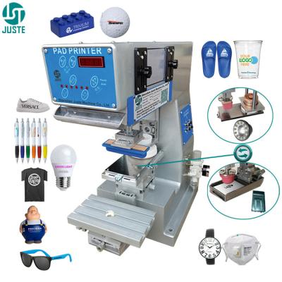 China 1 Color Desktop Large Pad Printer Big Tampon Battery Tile Pad Printing Machine For Optical Frame Satellite Deep Dish for sale