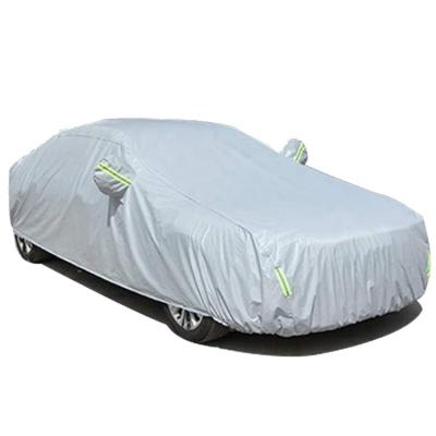 China Factory Price 100%Waterproof Custom Cotton Liner Car Cover Thick TPU Cover And UV Block Car Covers for sale