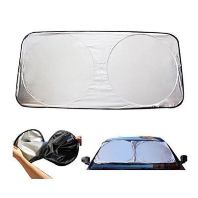 China Car Windshield Sunshade Car Cover Sun Shade Factory Manufacturer Anti-UV Protection 100 Anti-UV Gift Waterproof Cotton Customized PVC Logo for sale