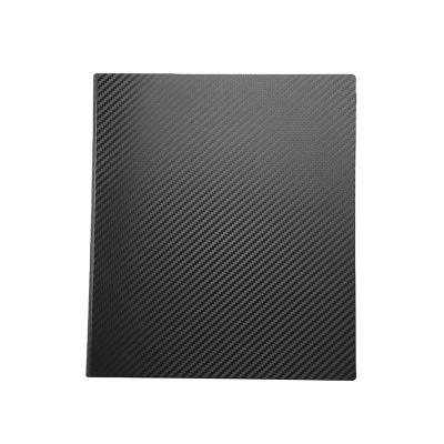 China Wholesale High Quality Recyclable PP Hole Ring Binder PP Plastic Loose Leaf 3 A4 Folder For Office for sale