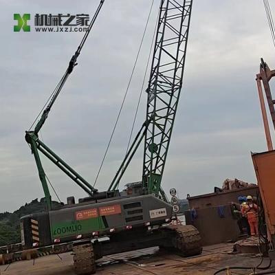 China 70ton gebruikte Zoomlion rupskraan Zoomlion QUY70 Te koop