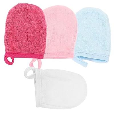 China Super Soft High Absorbency Body Rub Clean Makeup Remover Fingertip Pad 4 Clean Makeup Remover Dry Makeup Remover Exfoliating Face Microfiber Towel for sale