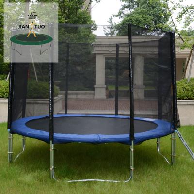 China JianTuo TUV GS CE 6FT 8FT 10FT 12FT 13FT 14FT 15FT 16FT Garden Trampoline CE 6FT 8FT 10FT 16FT Fitness Outdoor Trampoline With Safety Net for sale