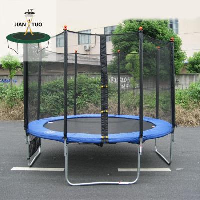 China JianTuo Sport Trampoline 1.8M 1.83M 2.44M 3M 3.05M 3.66M 3.96M 4M 4.27M 4.57M 4.87M 5M Jumping Outdoor Round Big With Net 6FT-16FT for sale