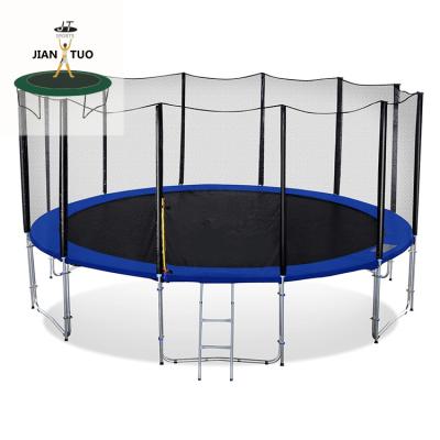 China Large JianTuo Stainless Steel Spring Around 16FT Trampoline for sale