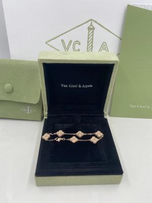 China Van Cleef & Arpels Zoet Alhambra Bracelet 6 Motieven Rose Gold Te koop