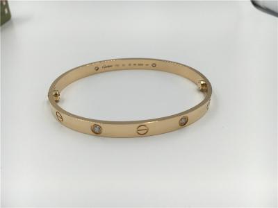 China 4 Gouden de Juwelenarmband van de diamantenluxe in Gele Gouden Ref B6035917 Te koop