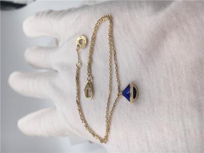 China schmuck-Schmuck-Diva-Traumarmband BR857290 des gelbes Gold18k Luxusmit Lapislazuli zu verkaufen